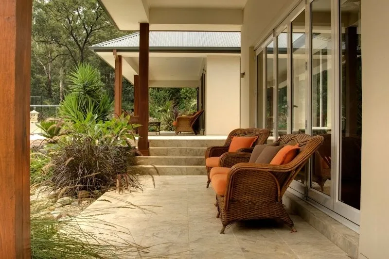An open verandah