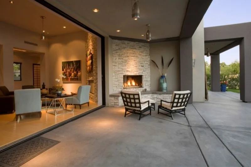 An open verandah